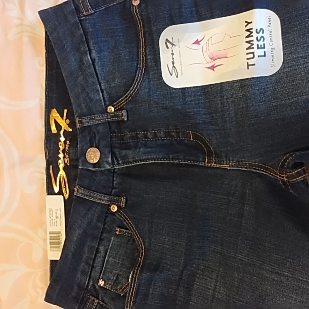 Seven7 Tummyless High Rise Skinny jeans - 6 - Picture 5 of 6